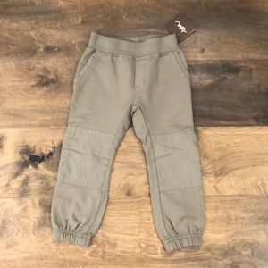 Tea 2T NWT French Terry Moto Pant